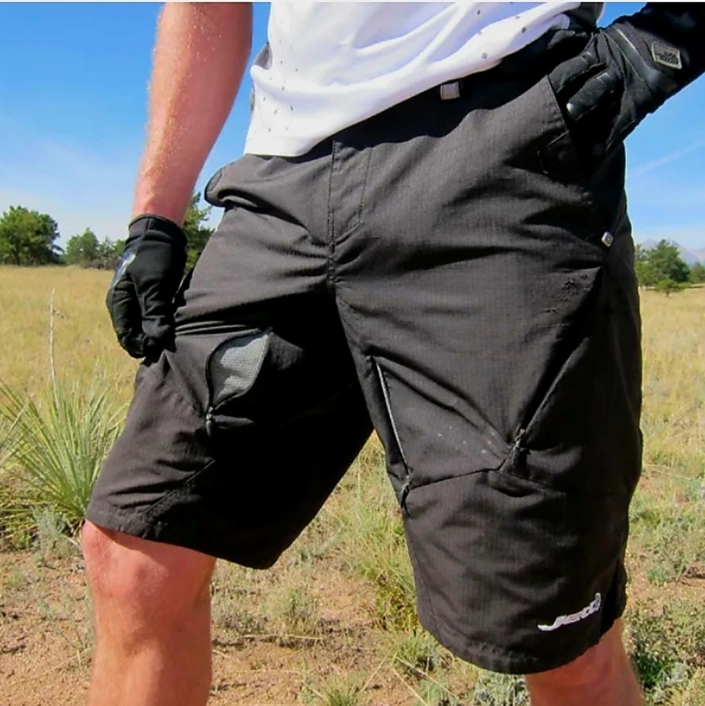 Jett Raptor Riding Shorts Black Men's 30X10‎